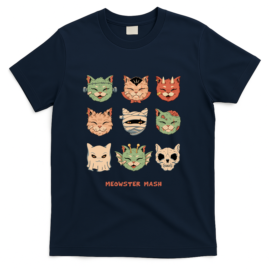 Meowster Mash - Navy