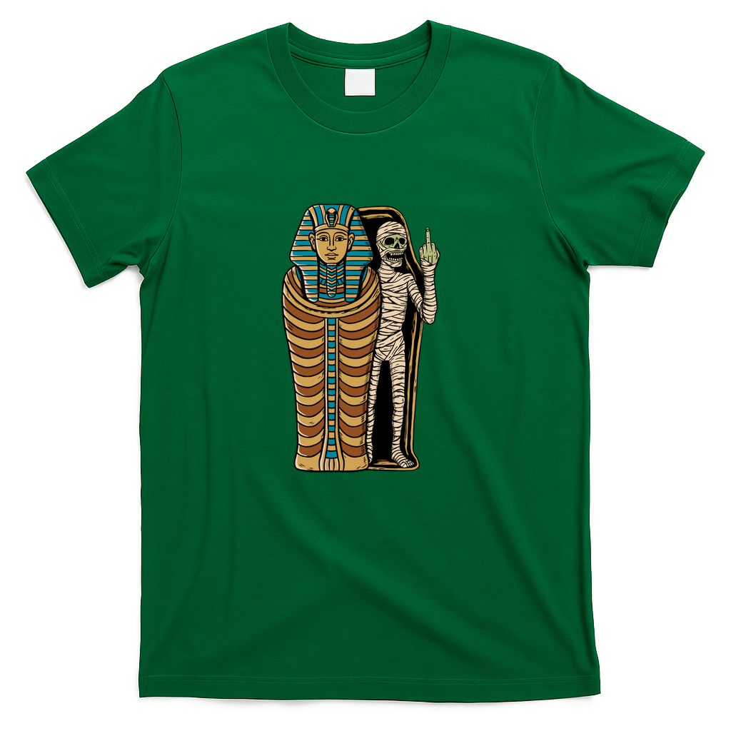 Mummy middle finger - Green