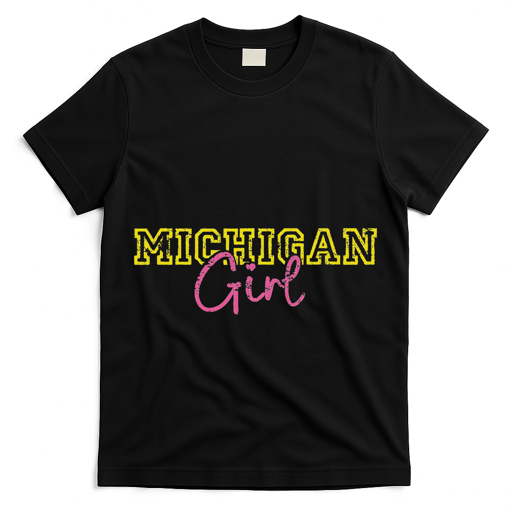 Michiganian Michigan Girl Great Lakes State Proud Yooper T-Shirt