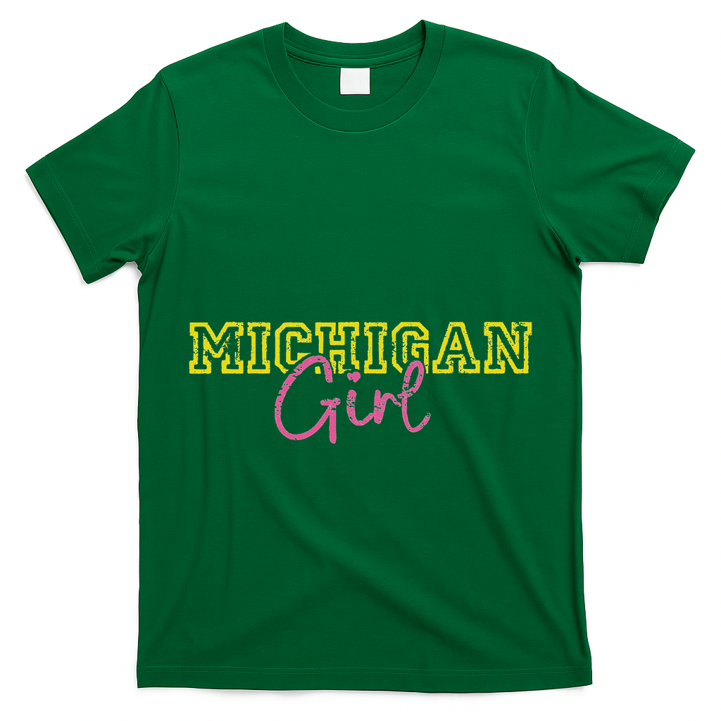Michiganian Michigan Girl Great Lakes State Proud Yooper T-Shirt
