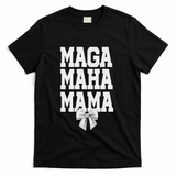 Maga Maha Mama Mothers Day Mom Make America Healthy Again T-Shirt - Black