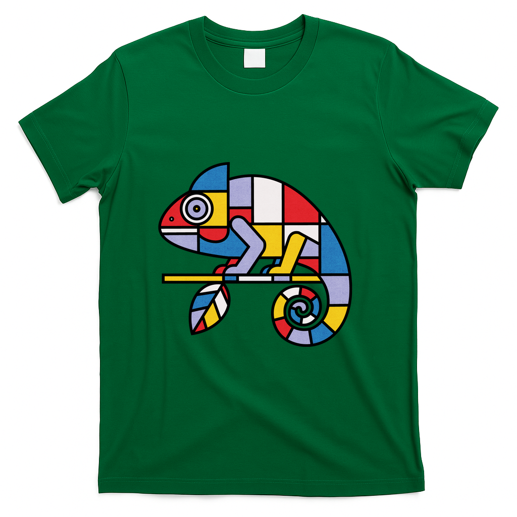 Mondrian Mimic - Green