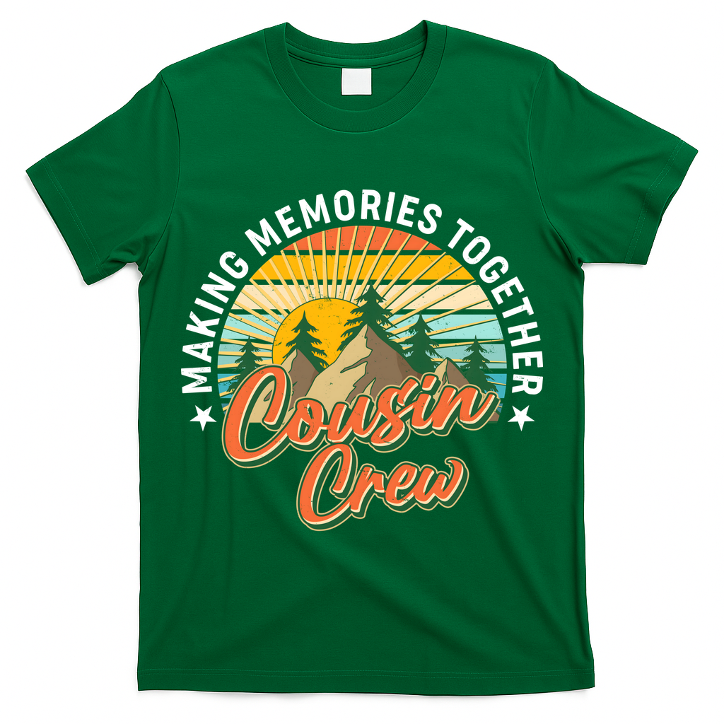 Making Memories Together Cousin Crew T-Shirt