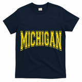 Michigan MI USA United States Font T-Shirt