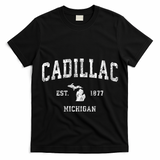 Michigan Mi Vintage Athletic Sports Design Hoo T-Shirt