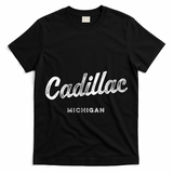 Michigan Mi Vintage Athletic Sports Script T-Shirt