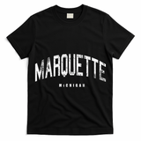 Marquette Michigan Vintage Logo T-Shirt