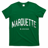 Marquette Michigan Vintage Logo T-Shirt