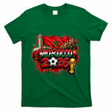 MOROCCO North America Soccer Tournament 2026 T-Shirt - Green