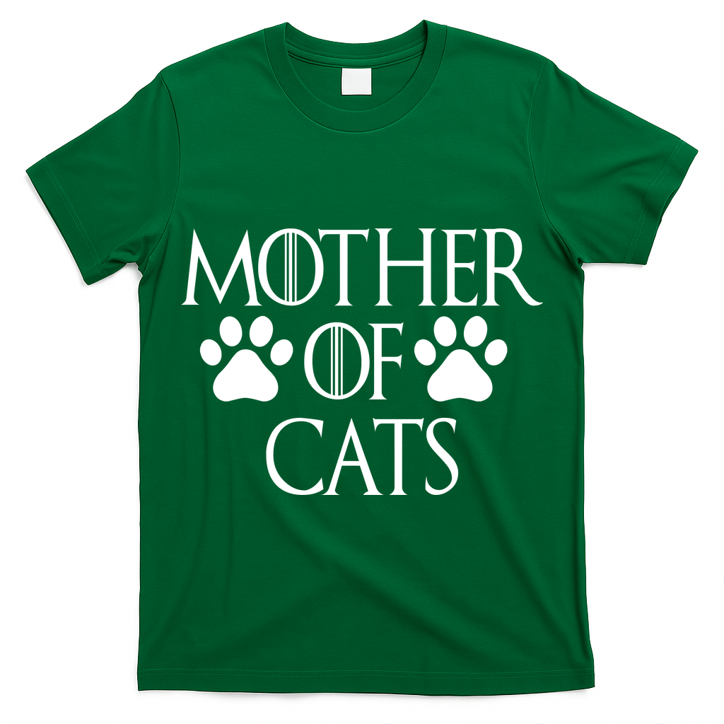 Mother Of Cats Meme T-Shirt