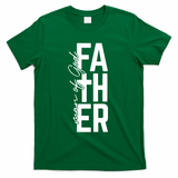 Man Of God Father Jeremiah 17:7 Front And Back T-Shirt - Green
