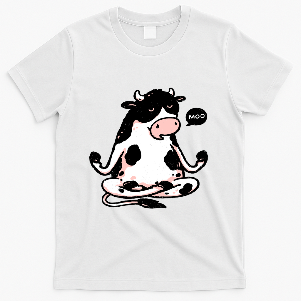Moo-ditation - White