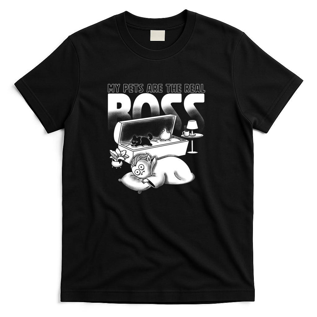 My Pets Are The Real Boss - Black