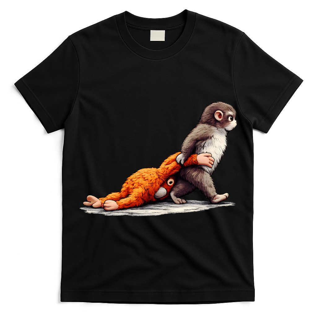 Monkey Punch Baby Little Punch Big Love T-Shirt