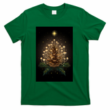 Magical Pine Cone Fungi of Christmas night - Green