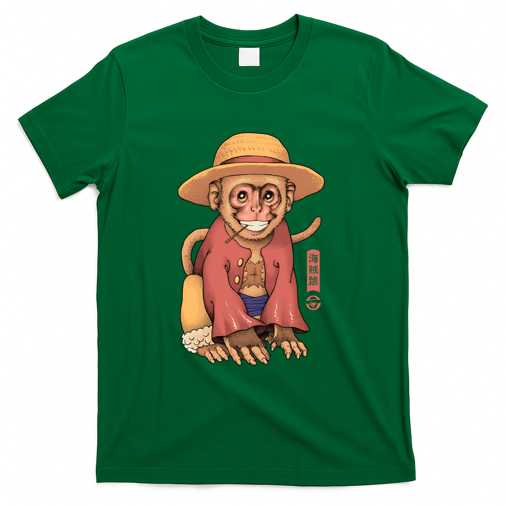 Monkey Pirate King - Green