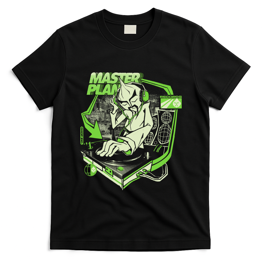 Master Plan Records - Black