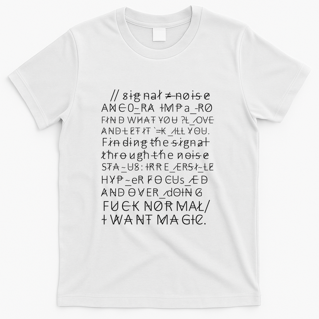 M?GIC PR?T?C?L // STAY IRR?V?RSIBLE - White