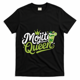 Mojito Queen Trendy Summer Drink Mojitos T-Shirt - Black