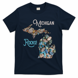 Michigan Rocks Petoskey Stone Hunting Great Lakes State T-Shirt