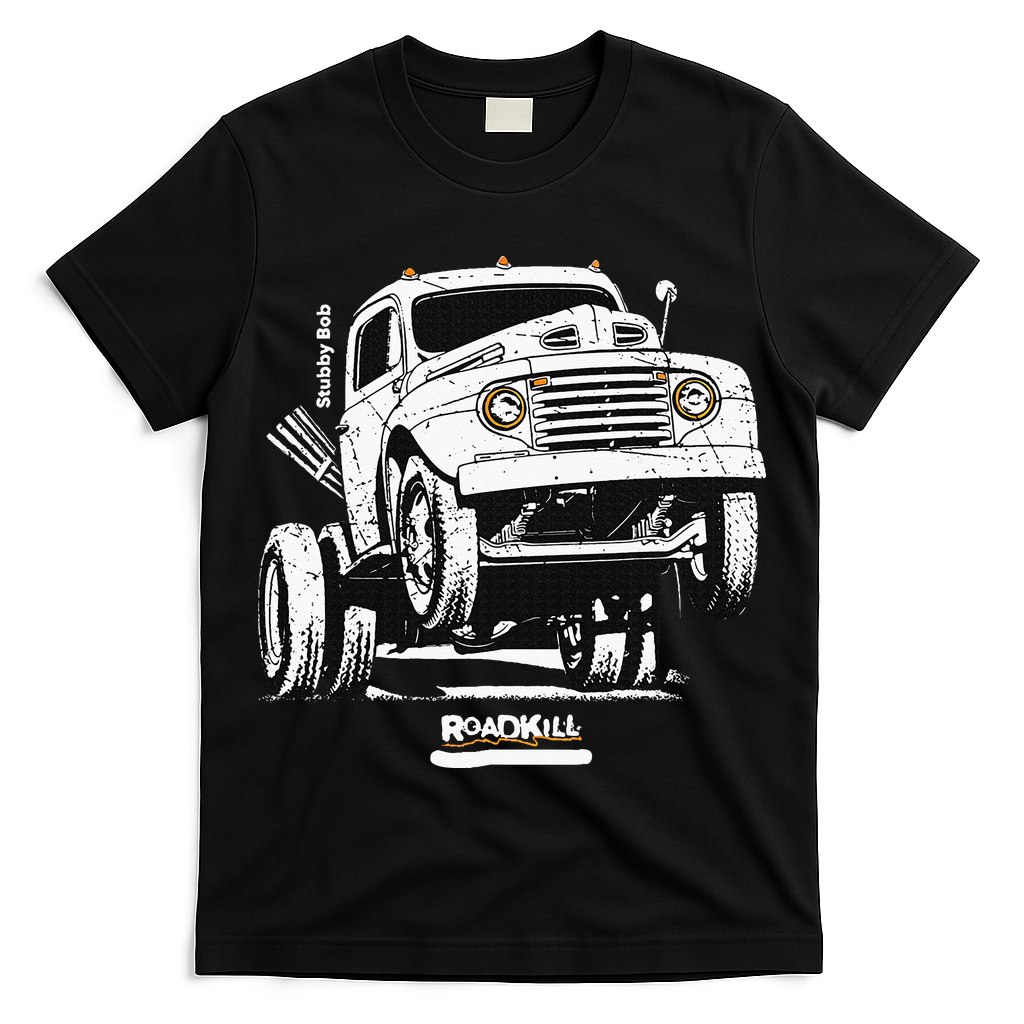 Motortrend Roadkill Stubby Bob T-Shirt
