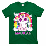 Magical Rainbow Unicorn Kitty T-Shirt