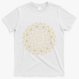 Mandala Style 86 47 Subtle Anti Trump Resist 8647  T-Shirt - White