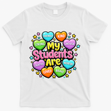 My Students Are Kind Strong Brave T-Shirt - White