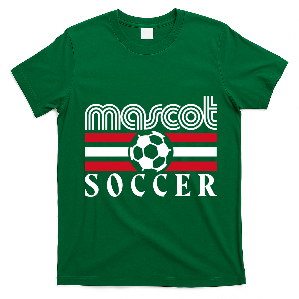 Mascot Soccer Country Fan T-Shirt - Irish Green