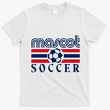 Mascot Soccer Country Fan T-Shirt - White