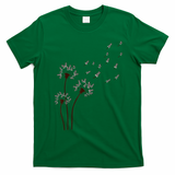 Miniature Schnauzer Dandelion Loves Dog For Mothers Day Dog T-Shirt - Irish Green
