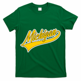 Michigan Script Logo T-Shirt