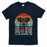 Mini Schnauzer Miniature Schnauzer Funny Schnauzer T-Shirt - Navy Blue