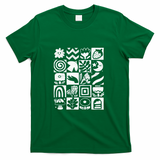 Monochrome Spring Pattern - Green