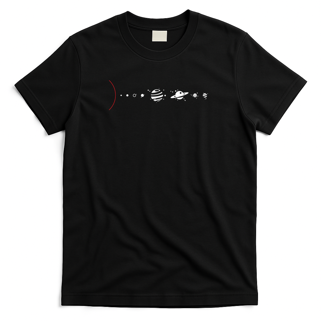 minimal solar system - Black