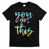 Motivational Testing Day Teacher You Got This Rock The Test T-Shirt - Black