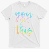 Motivational Testing Day Teacher You Got This Rock The Test T-Shirt - White