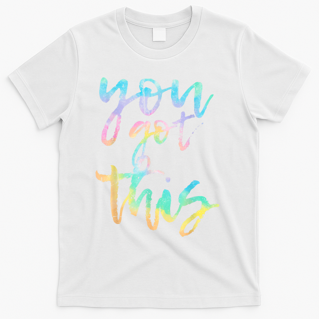 Motivational Testing Day Teacher You Got This Rock The Test T-Shirt - White