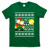 Retro Gamer Gaming Ugly Christmas T-Shirt