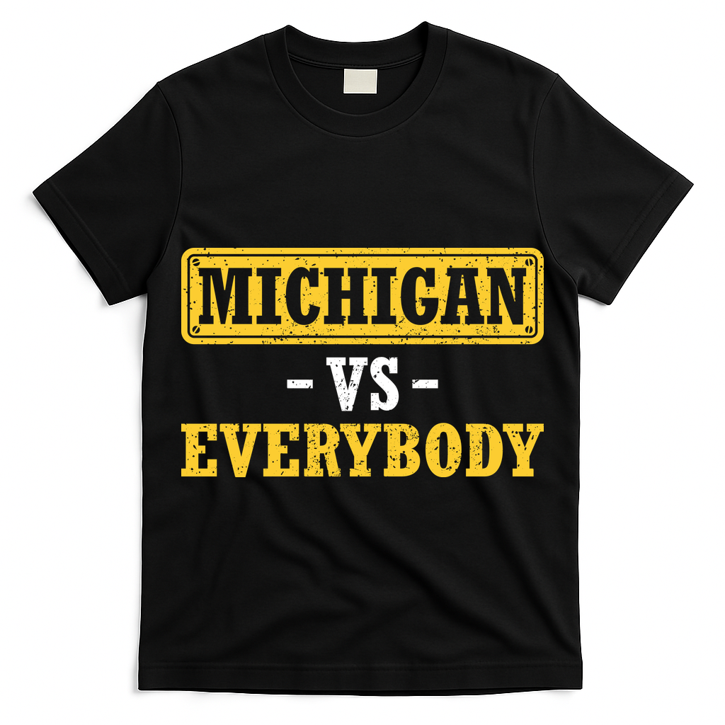 Michigan Vs Everybody Champions T-Shirt