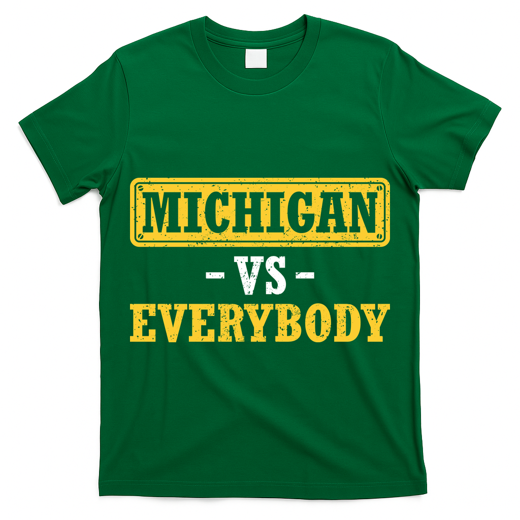 Michigan Vs Everybody Champions T-Shirt