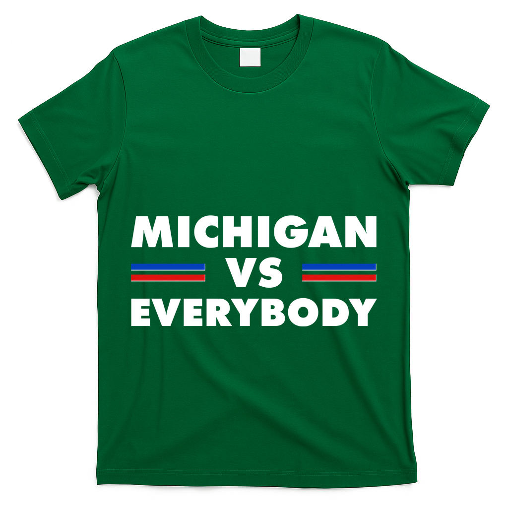 Michigan Vs Everybody Retro T-Shirt
