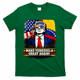 Make Venezuela Great Again Donald Trump T-Shirt - Green