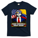 Make Venezuela Great Again Donald Trump T-Shirt - Navy