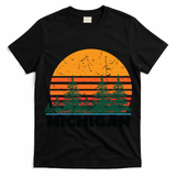 Michigan Vintage Retro Sunset Mi State Gift T-Shirt