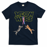 Meow Wars Cat Funny Gifts For Cats Lovers s T-Shirt