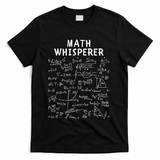 Math Whisperer Funny Pi Day Math Lovers Costume Math Teacher Calculus Algebra T-Shirt - Black