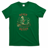Never Better Skeleton Cat by Tobe Fonseca - Green