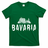 Neuschwanstein Castle And Forest Gift Bavaria Germany Souvenir Gift T-Shirt