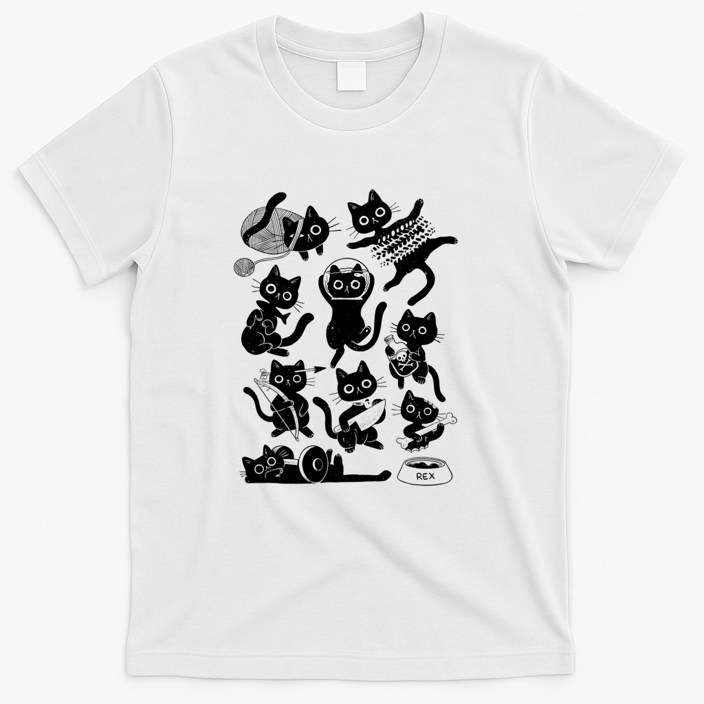 Nine dead cats - White